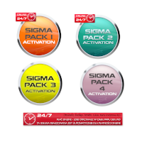 Sigma Full Pack aktywacje Pack 1+Pack 2+Pack 3+Pack 4 